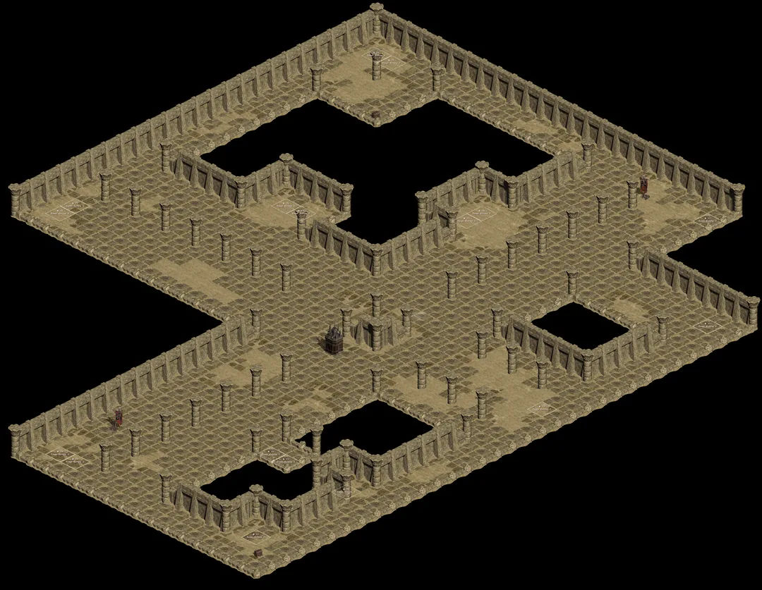 DM2：竞技场地图